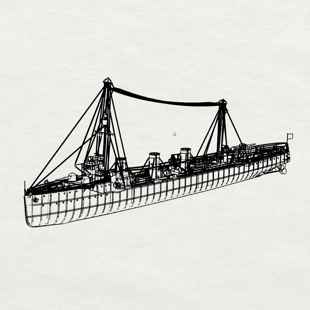 SSMODEL 731 Military Model Kit Italian Aquila Class Destroyer Aquila 1917(Bottomless Version)
