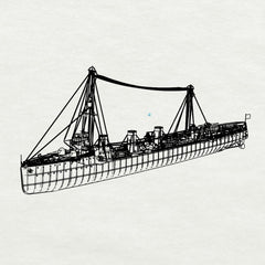 SSMODEL 731S Military Model Kit Italian Aquila Class Destroyer Aquila 1917 Full Hull