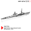 MRY-SFW SSC755 Military Model Kit Italy Trento-Class Heavy Cruisers RN Bolzano, 1937 Water Line