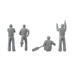 SSMODEL SSCR011 Miniatures Soldier Model Kit US Navy Sailors