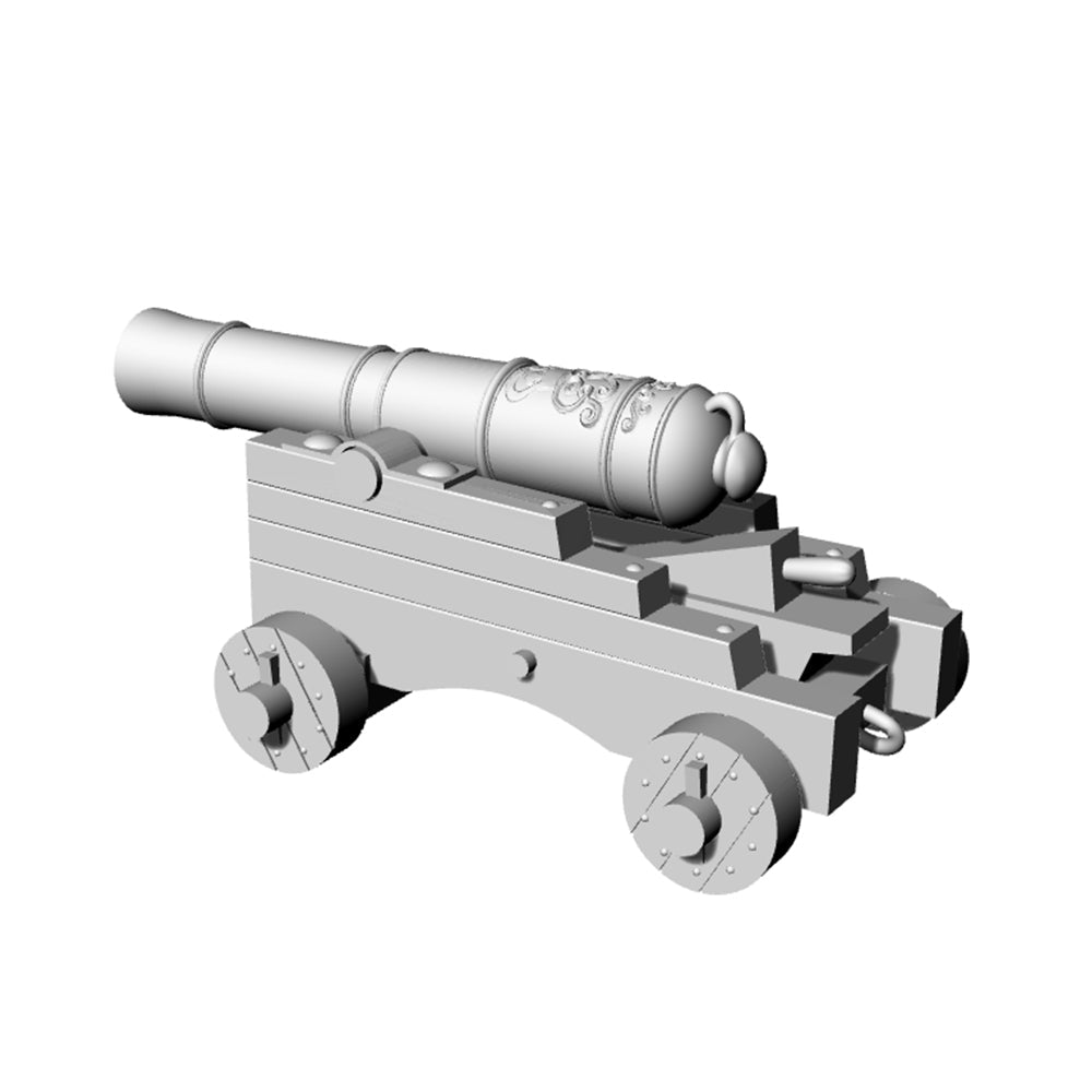 SSMODEL SSF-001A 1/-  Ships cannon Napoleonic Victorian pirate D3*L16mm Secondary image
