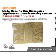 SSMODEL SSPE-998 1/-  Model Specific Glue Dispensing Applicator & Glue Dispensing Station