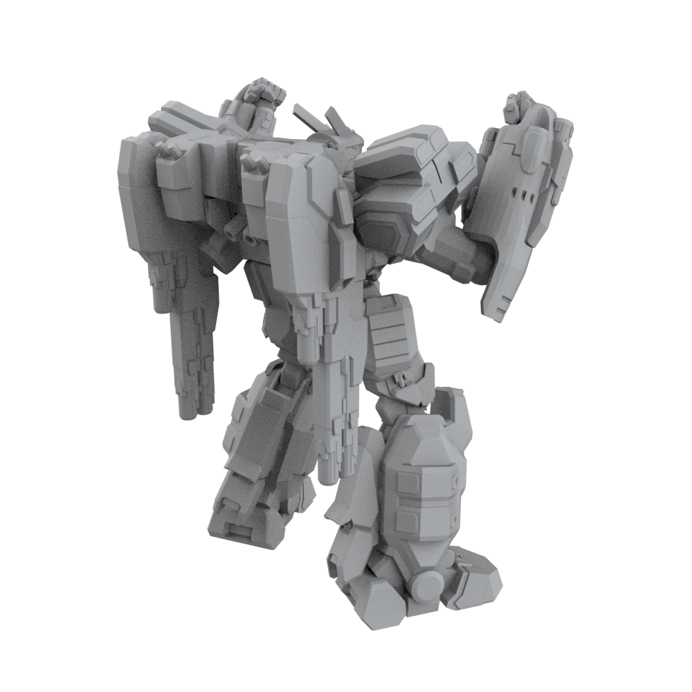 SSMODEL SSTR803  Mech Warrior No.2 FURY-Gorilla