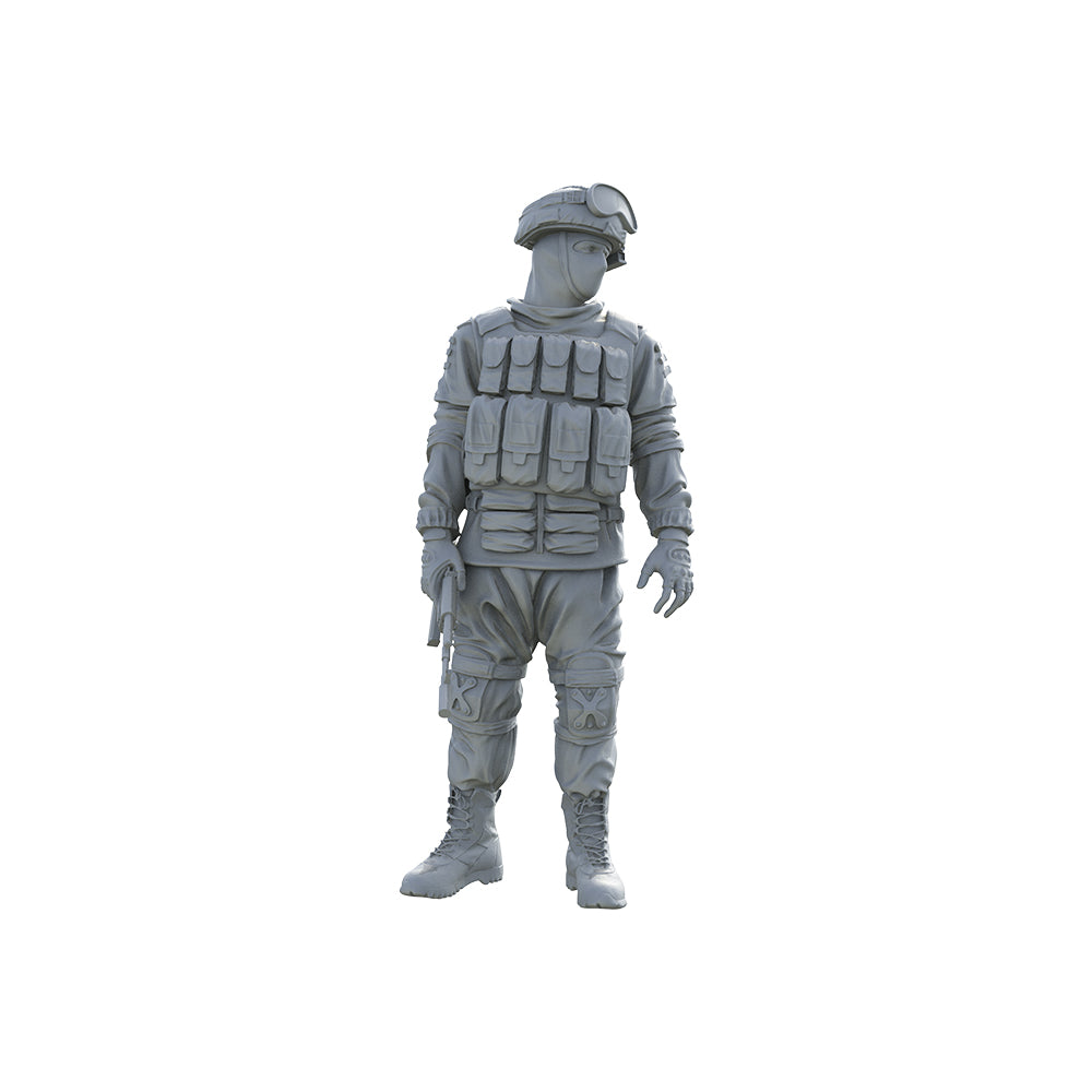 SSMODEL SSTR400A Miniatures Soldier Model Kit Russia Mordern Special Forces Soldier A — detail view 2
