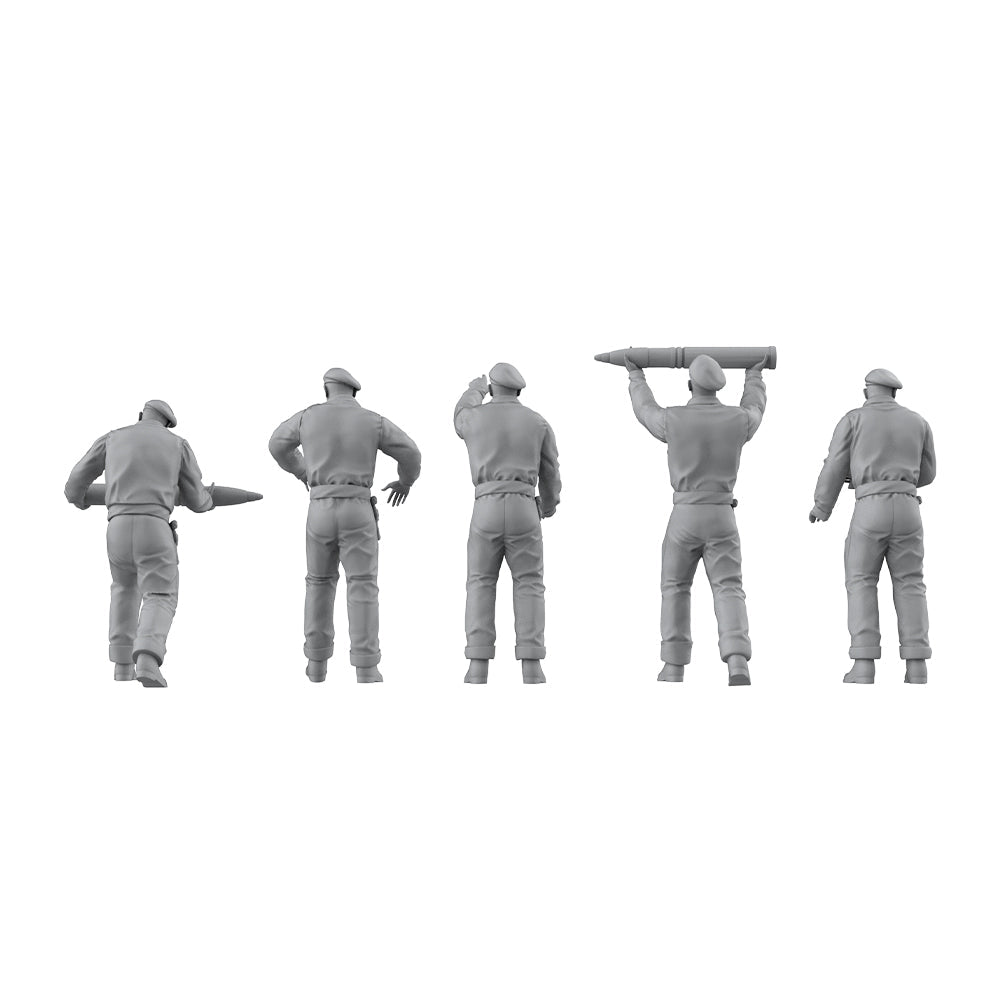 SSMODEL SSTR917 Character Model UK Officer Gunner — detail view 3