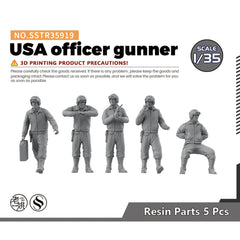 SSMODEL SSTR919  Character Model USA officer gunner