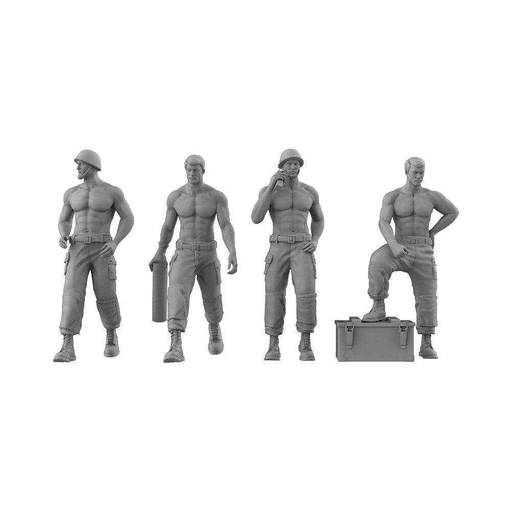 SSMODEL SSTR924  Model Upgrade Parts Movie Scene Soldiers — scale model kit