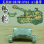 SSMODEL   35135 American M108M109A1-A5 tank model metal tracks with pins 1/35