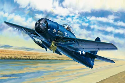 Trumpeter HOBBYBOSS Glue Model 1/48 WWII American F8F-1 Panda Fighter 80356