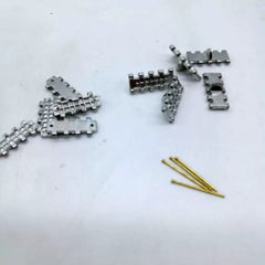 SSMODEL    T34/85 Eco-friendly Zinc Alloy Metal Track with Brass Pins SX35002 1/35