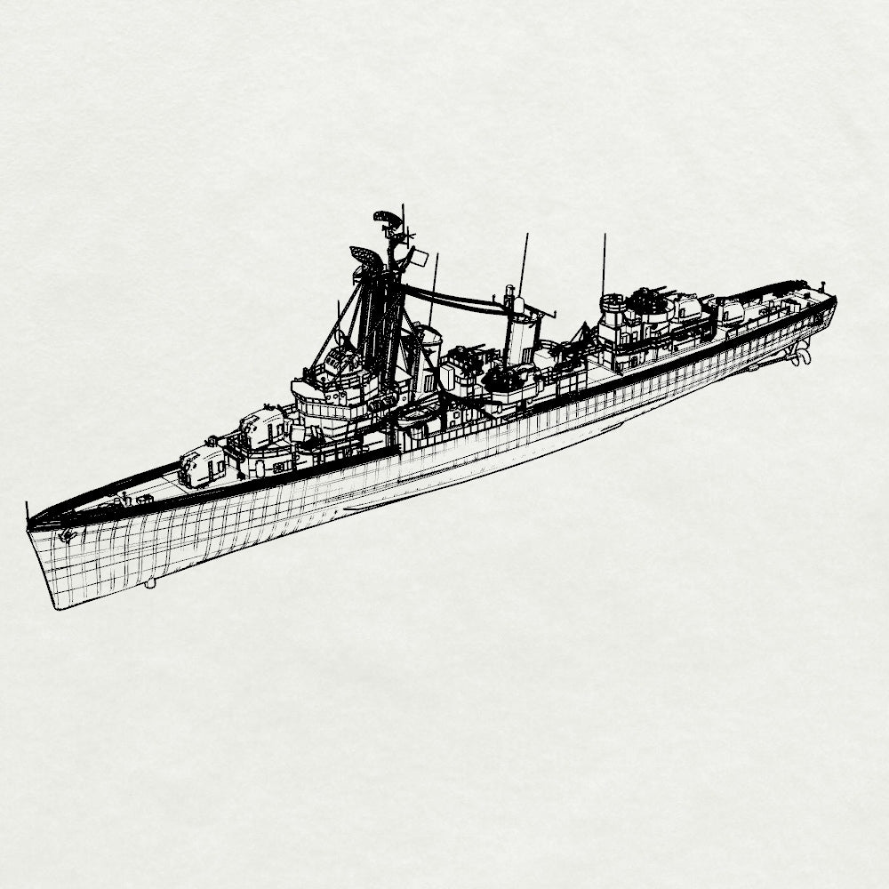 SSMODEL 735 Military Model Kit Italian Fanti Class Destroyer ¡ê¡éGENIEREE¡ê¡é D555(Bottomless Version) Main image