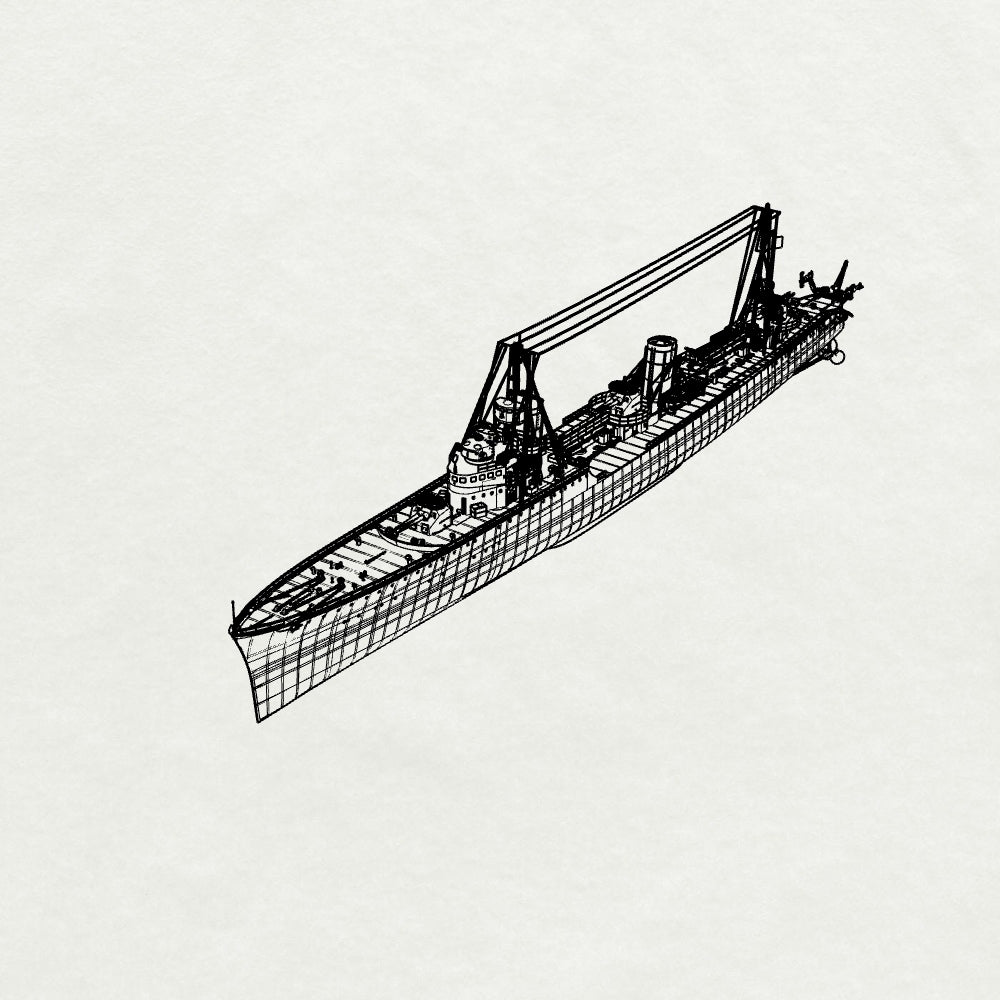 SSMODEL 740 Military Model Kit Italian Navigatori Class Destroyers Giovanni da Verrazzano1940(Bottomless Version) Secondary image