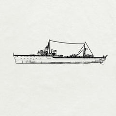 SSMODEL 738 Military Model Kit Italian Soldier Class Destroyer Cuirassier(Bottomless Version)