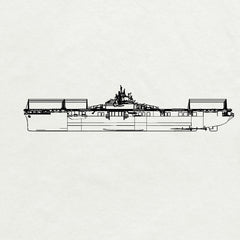 SSMODEL 616 Military Model Kit USA Essex-Class Aircraft Carriers Lake Champlain (CV-39) Water Line