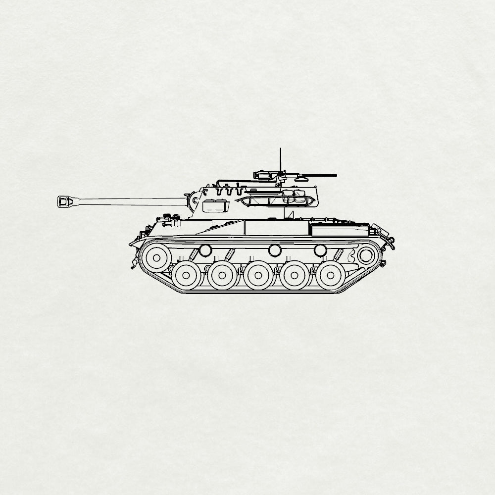 Detail view of SSMODEL 374 Military Model Kit Type 64 Light Tank Model