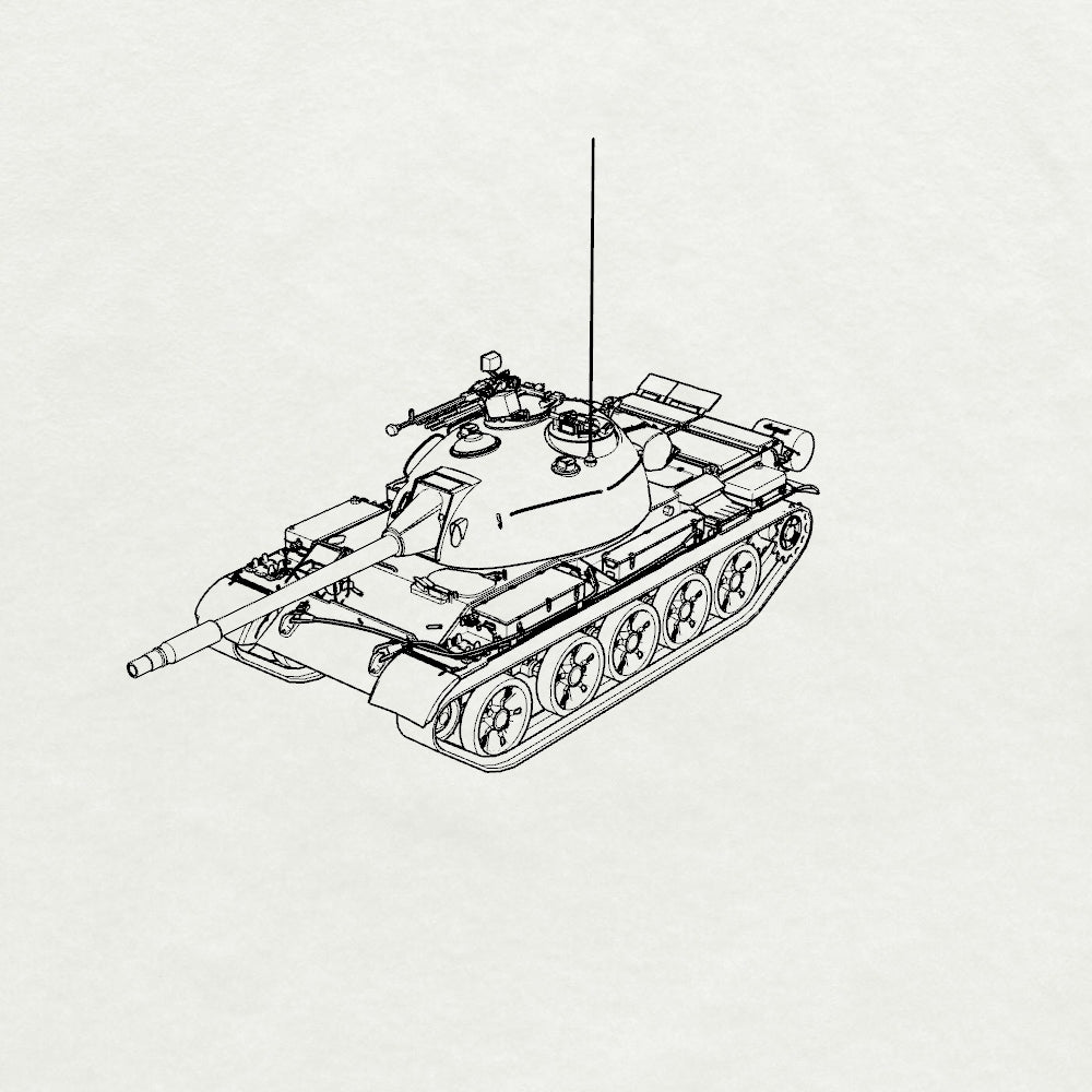 SSMODEL 375 Military Model Kit Type 62 Light Tank 3D Printed Resin Model Kit by SSMODEL