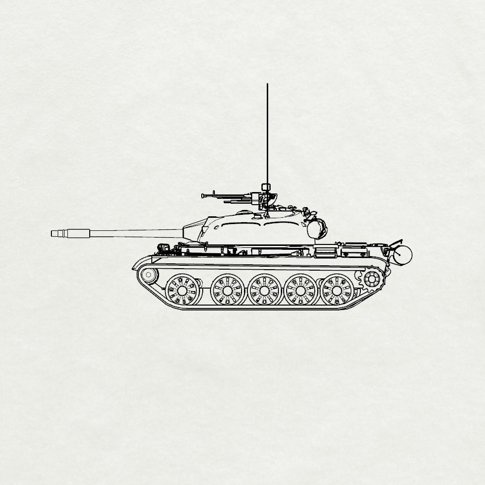 Detail view of SSMODEL 375 Military Model Kit Type 62 Light Tank Model