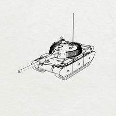 SSMODEL 376 Military Model Kit WZ-132-1 Light Tank 3D Printed Resin Model Kit by SSMODEL