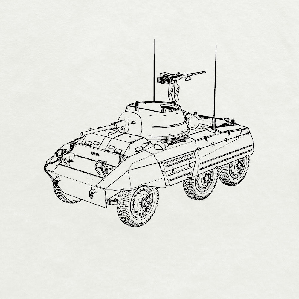 SSMODEL 380 Military Model Kit M8 Greyhound Light Armored Car