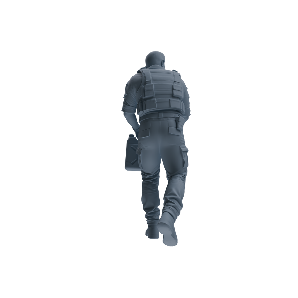 MRY-SFW SSTR009  Modern Navy SEAL Six-Person Logistics Group
