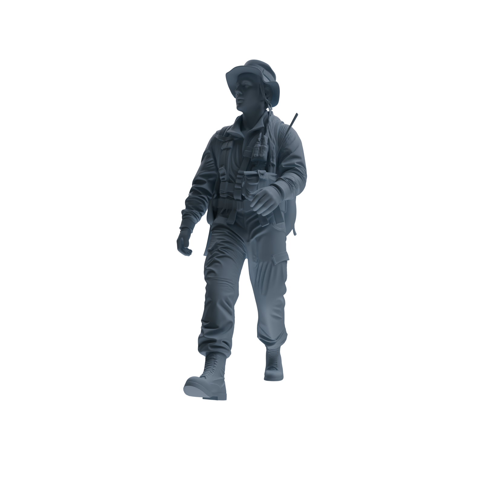 MRY-SFW SSTR144 Miniatures Soldier Model Kit War of Hyenas Modern Canadian Army Four-Person Patrol Group