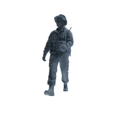 MRY-SFW SSTR144 Miniatures Soldier Model Kit War of Hyenas Modern Canadian Army Four-Person Patrol Group
