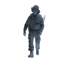 MRY-SFW SSTR138 Miniatures Soldier Model Kit War of Hyenas Modern Canadian Army Four-Person Hiking Group