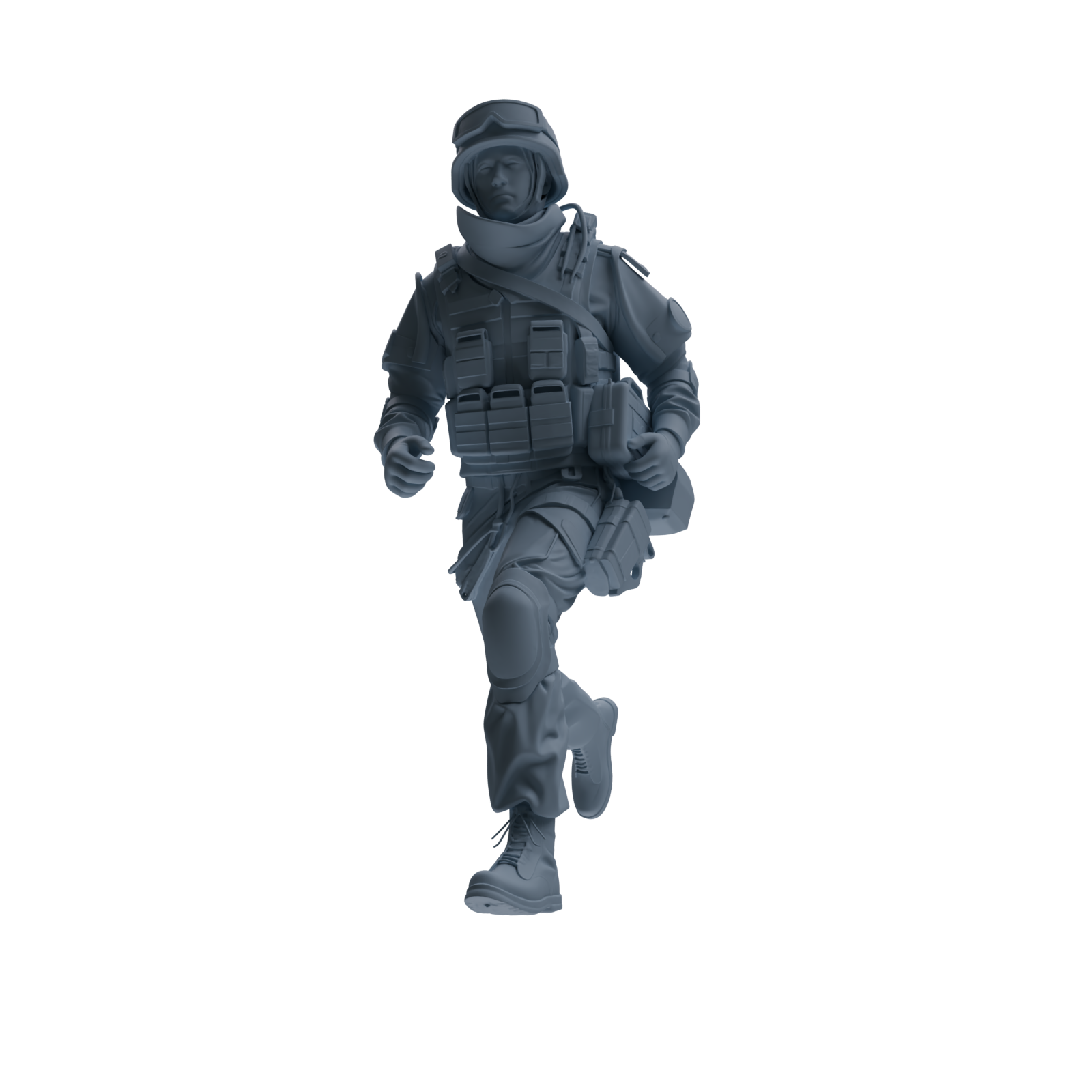 MRY-SFW SSTR329 Modern Counter-Terrorism SWAT Fire Support Operator Rescue 2 Four-Person Group