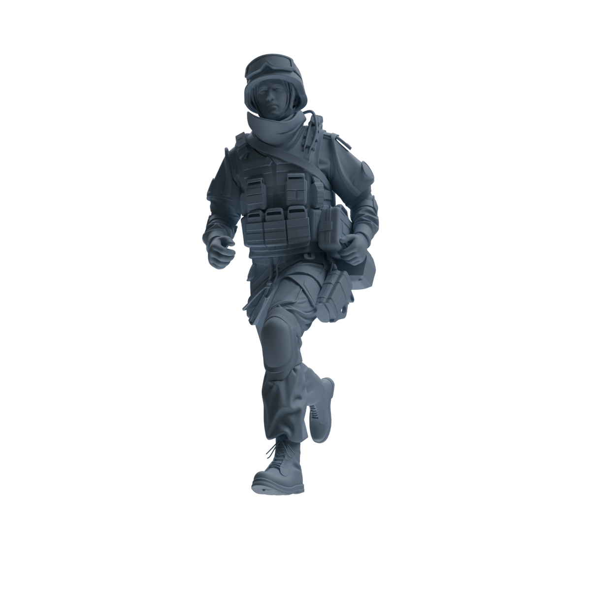 MRY-SFW SSTR329 Modern Counter-Terrorism SWAT Fire Support Operator Rescue 2 Four-Person Group — detail view 2