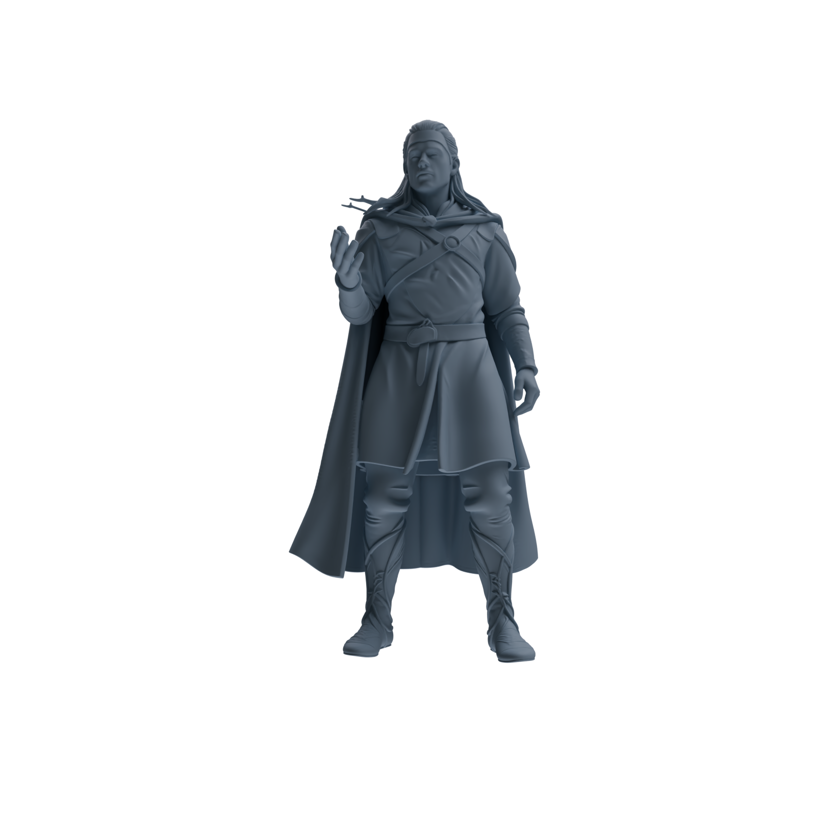MRY-SFW SSTR305 Medieval Elf-King Conversation Four-Person Group