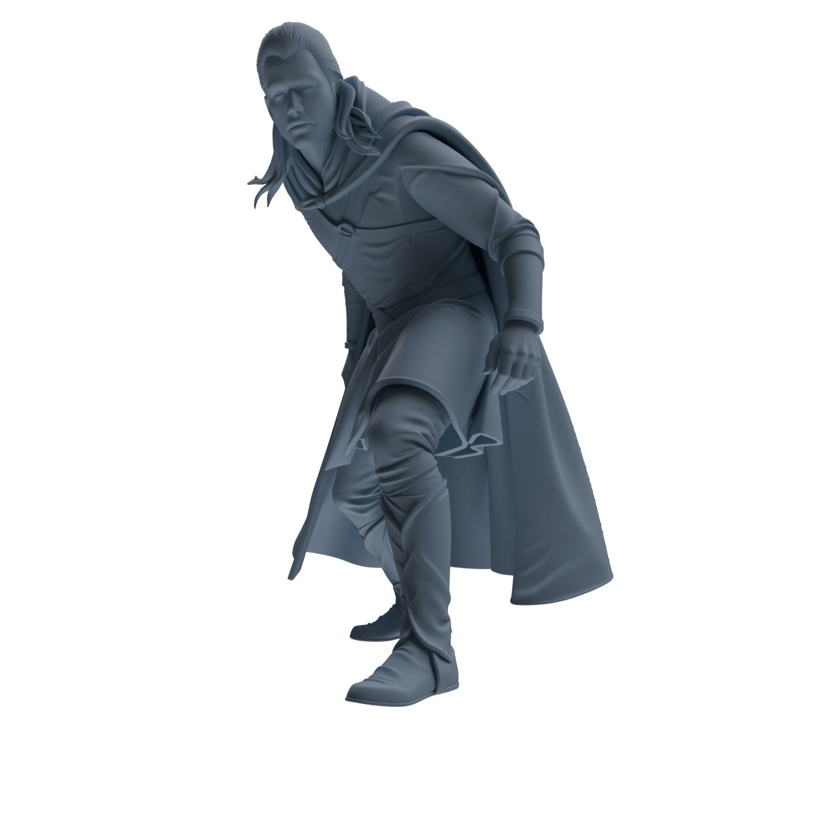 MRY-SFW SSTR306 Medieval Elf-King Ambush Four-Person Group