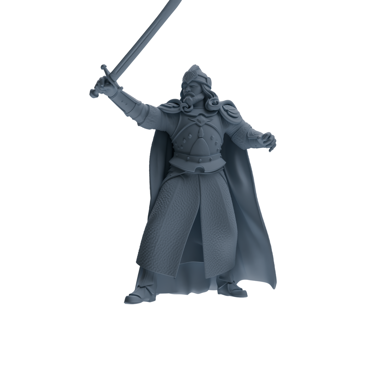 MRY-SFW SSTR297 Medieval King Ambush Four-Person Group — detail view 3