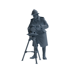 MRY-SFW SSTR259 WWI French Army Logistics Soldier Maintenance Four-Person Group