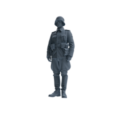 MRY-SFW SSTR217 WWII German Medic Four-Person Group