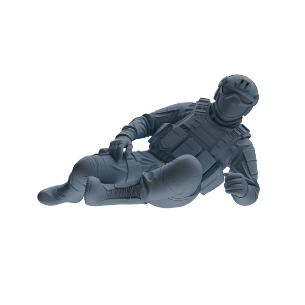 MRY-SFW SSTR350 Modern American Mercenary Rescue 2 Four-Person Group