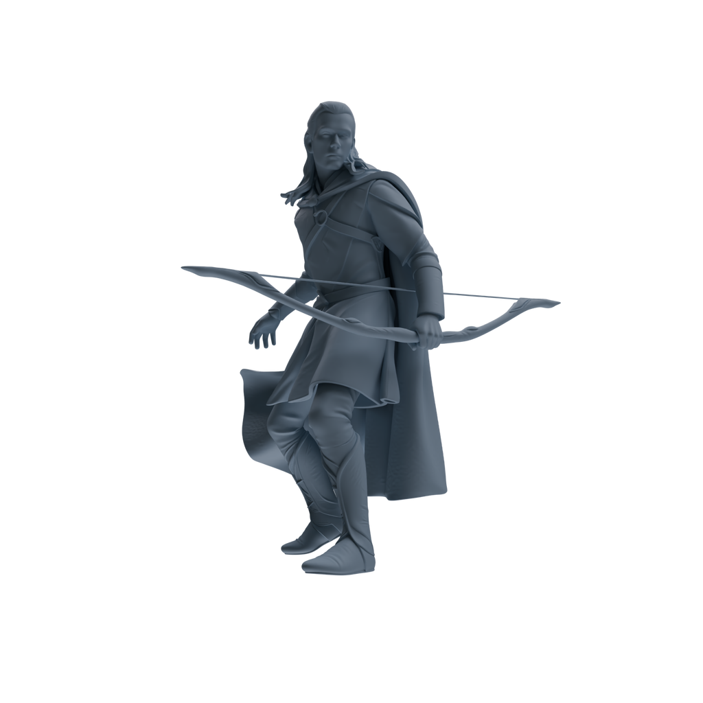 MRY-SFW SSTR308 Medieval Elf-King Battle Four-Person Group