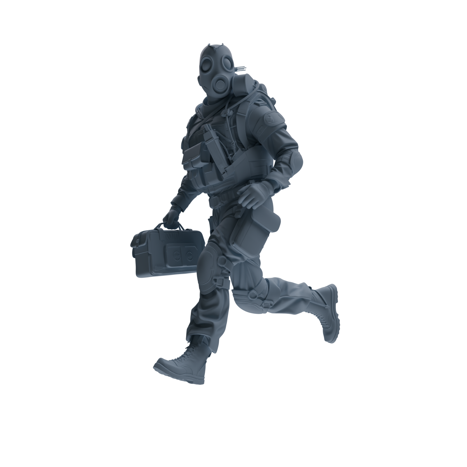 MRY-SFW SSTR313 Modern Counter-Terrorism SWAT Breacher Rescue Four-Person Group