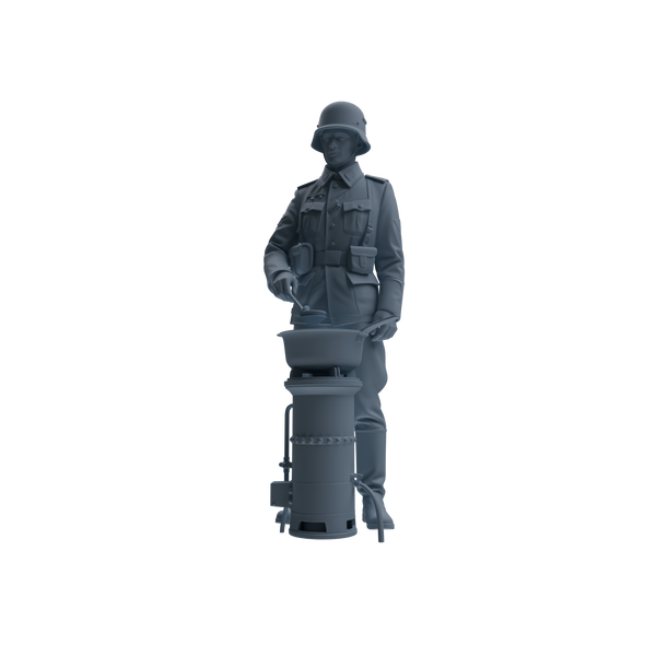 MRY-SFW SSTR231 WWII British Army Logistics Soldier Picnic Four-Person Group