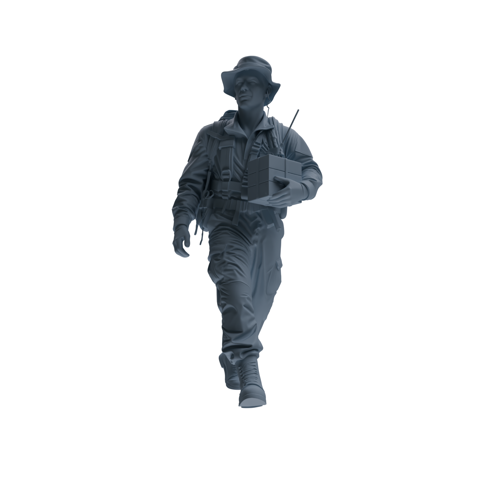 MRY-SFW SSTR132 Miniatures Soldier Model Kit War of Hyenas Modern Canadian Army Four-Person Logistics Group