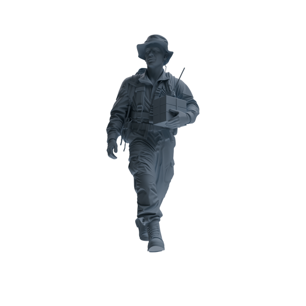 MRY-SFW SSTR132 Miniatures Soldier Model Kit War of Hyenas Modern Canadian Army Four-Person Logistics Group