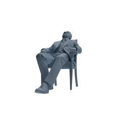 MRY-SFW SSTR126 Miniatures Soldier Model Kit Boston Attack Modern Boston Police Four-Person Rest Group 2