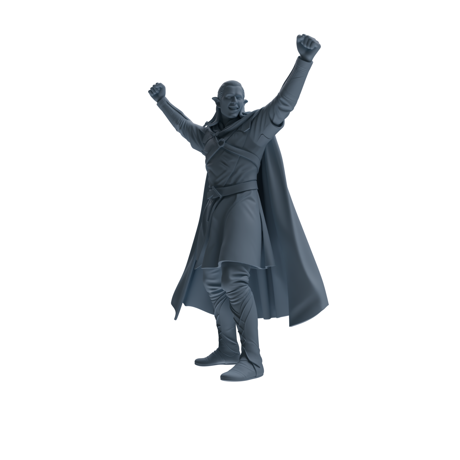 MRY-SFW SSTR304 Medieval Elf-King Cheering Four-Person Group