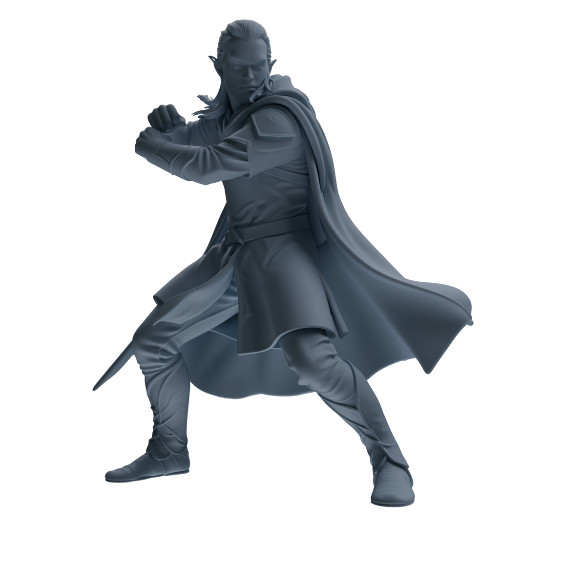 MRY-SFW SSTR303 Medieval Elf-King Combat Four-Person Group — detail view 2