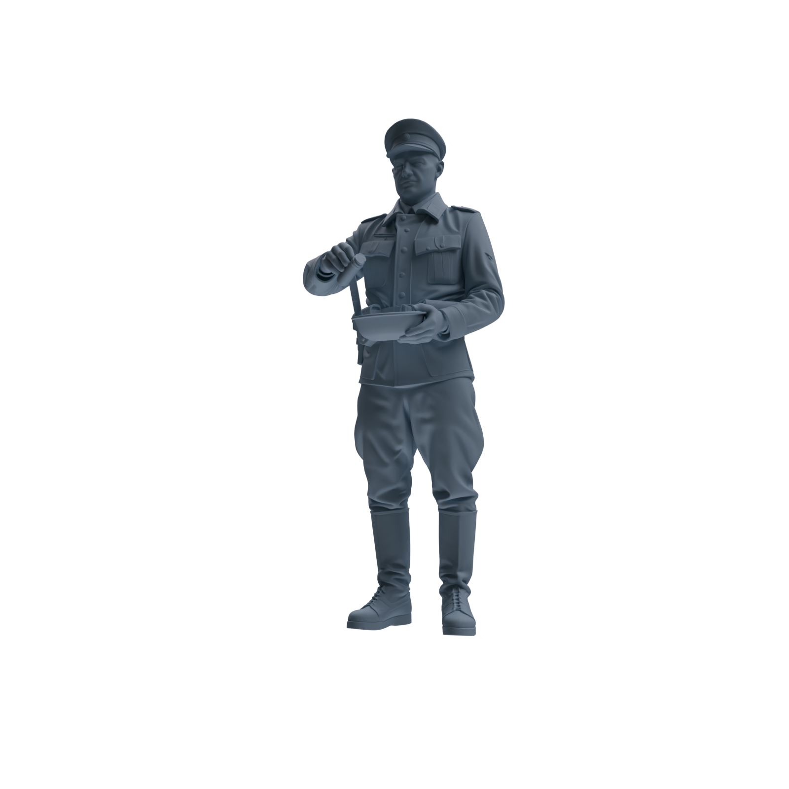 MRY-SFW SSTR253 WWI British Army Logistics Soldier Picnic Four-Person Group