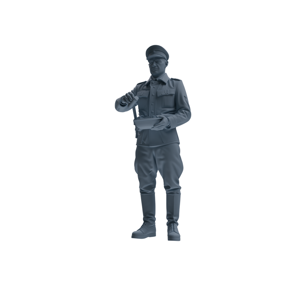 MRY-SFW SSTR253 WWI British Army Logistics Soldier Picnic Four-Person Group