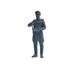 MRY-SFW SSTR253 WWI British Army Logistics Soldier Picnic Four-Person Group