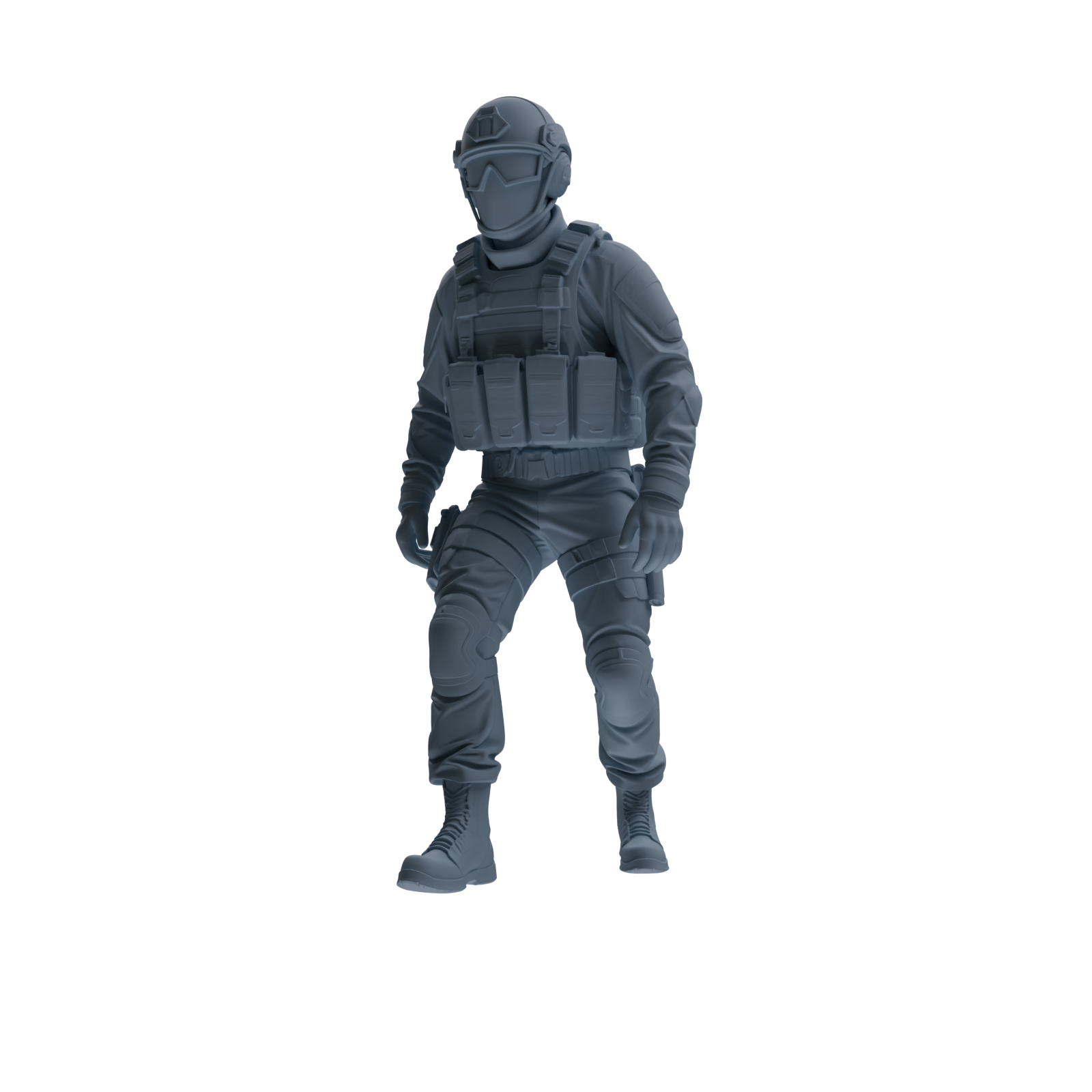 MRY-SFW SSTR360 Modern American Mercenary Combat Four-Person Group