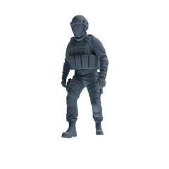 MRY-SFW SSTR360 Modern American Mercenary Combat Four-Person Group