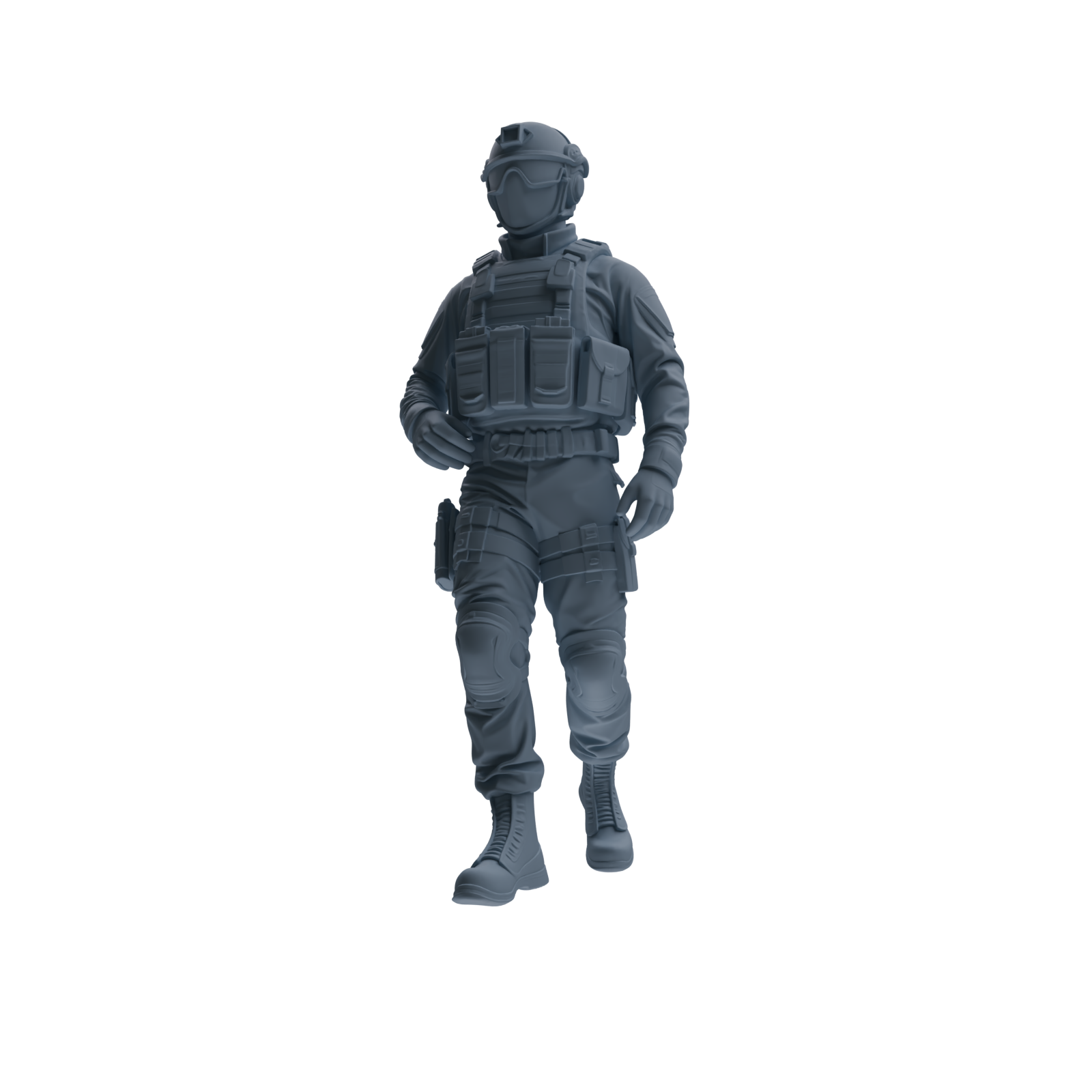 MRY-SFW SSTR354 Modern American Mercenary Patrol Four-Person Group