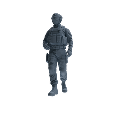 MRY-SFW SSTR354 Modern American Mercenary Patrol Four-Person Group